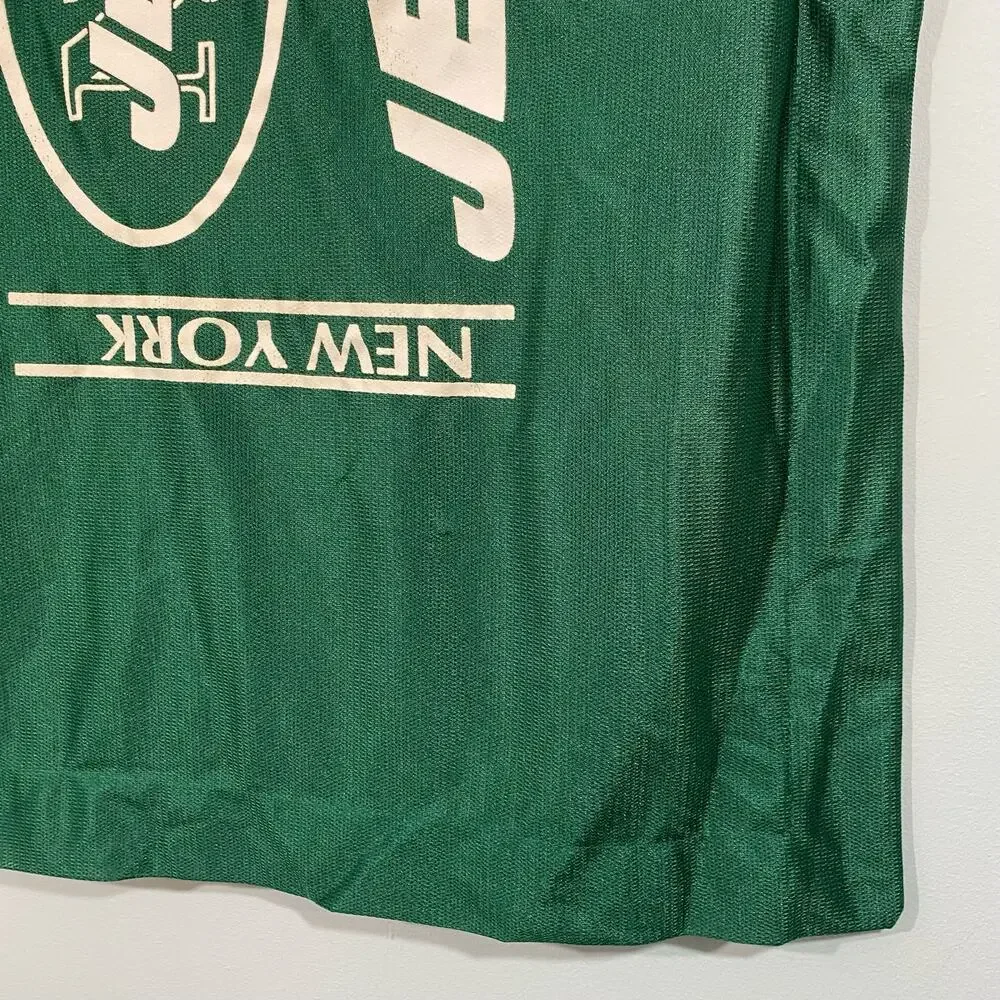 Vintage NFL New York Jets Green Jersey Knit Decorative Pillow Sham Cover